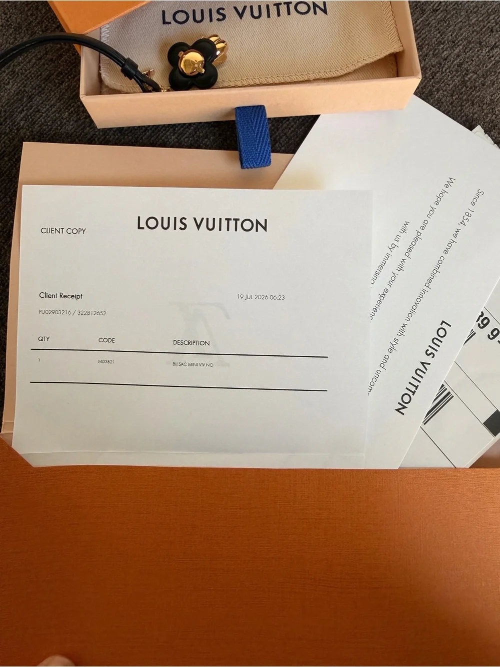 Louis Vuitton gold black